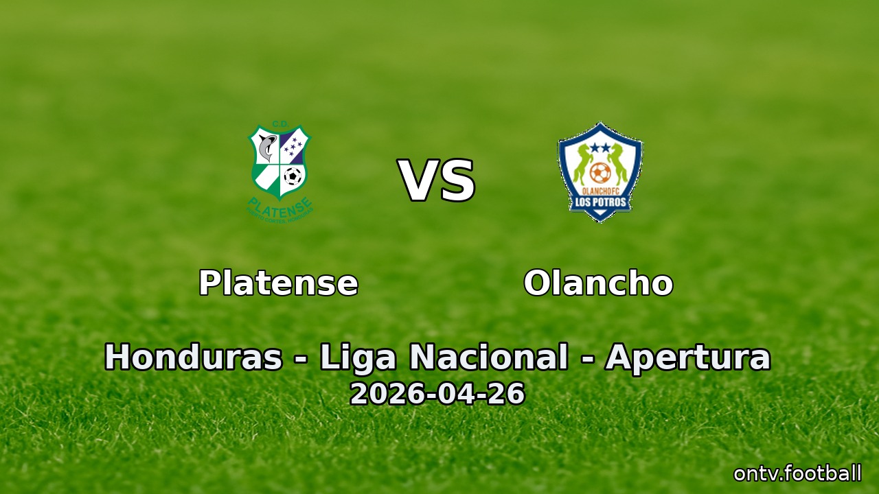 Platense vs Olancho