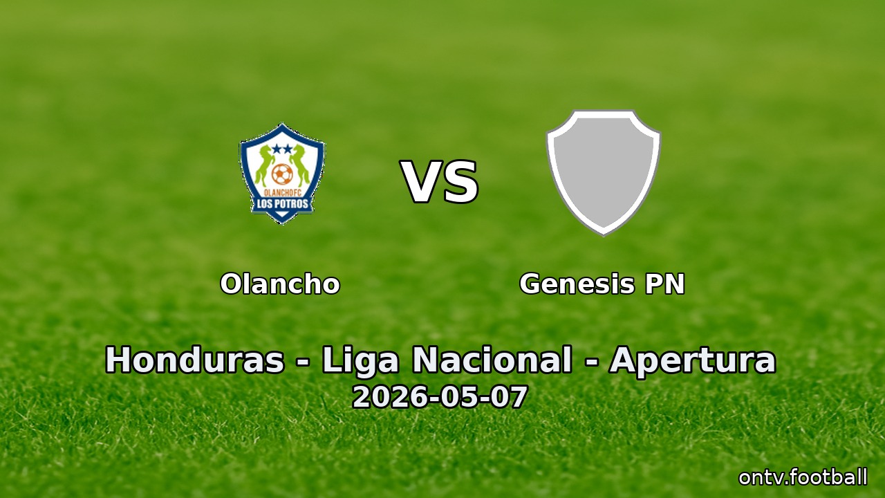 Olancho vs Genesis PN