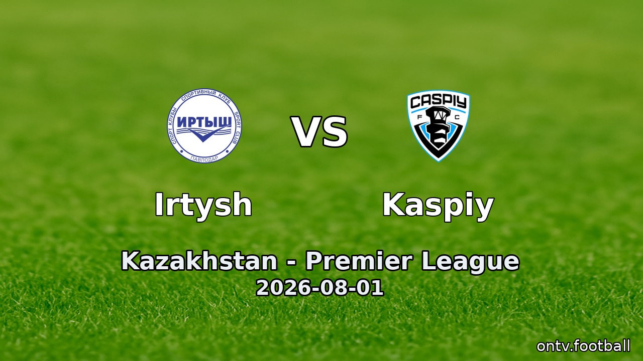Irtysh vs Kaspiy