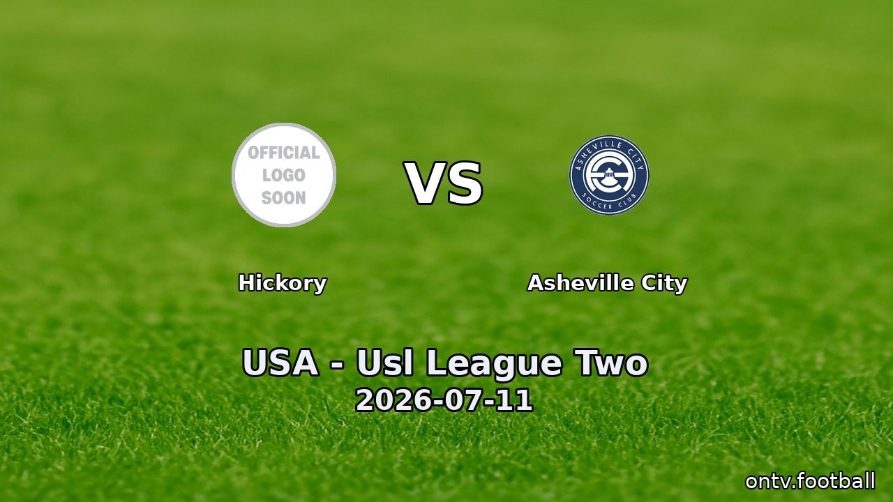 Hickory vs Asheville City