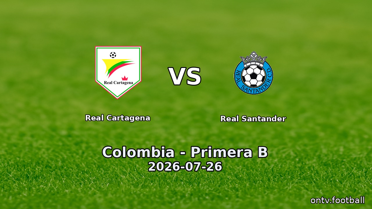 Real Cartagena vs Real Santander