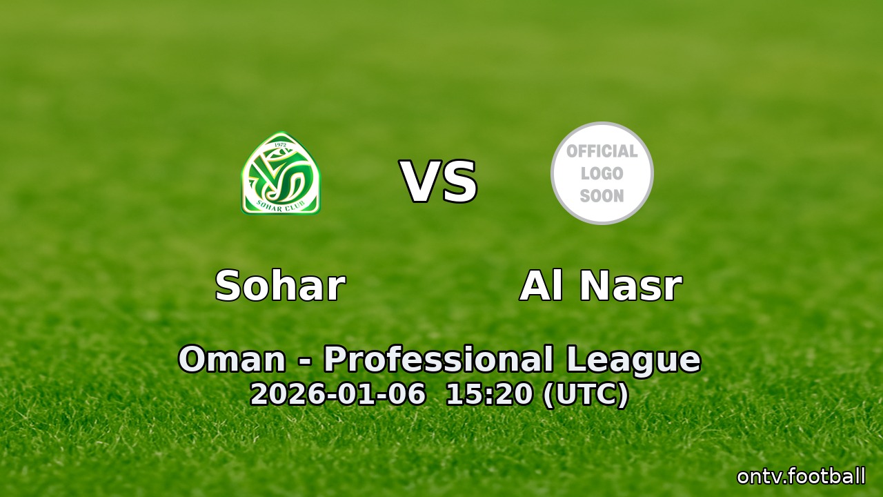 Sohar vs Al Nasr