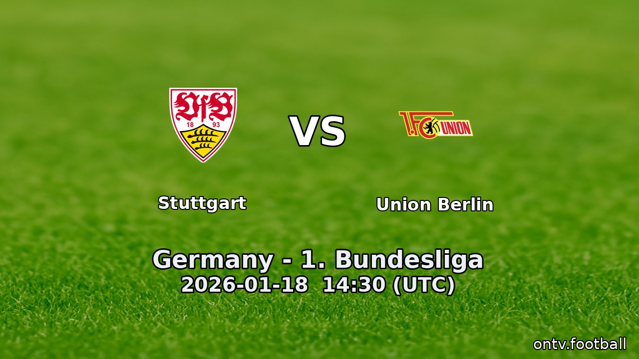Stuttgart vs Union Berlin