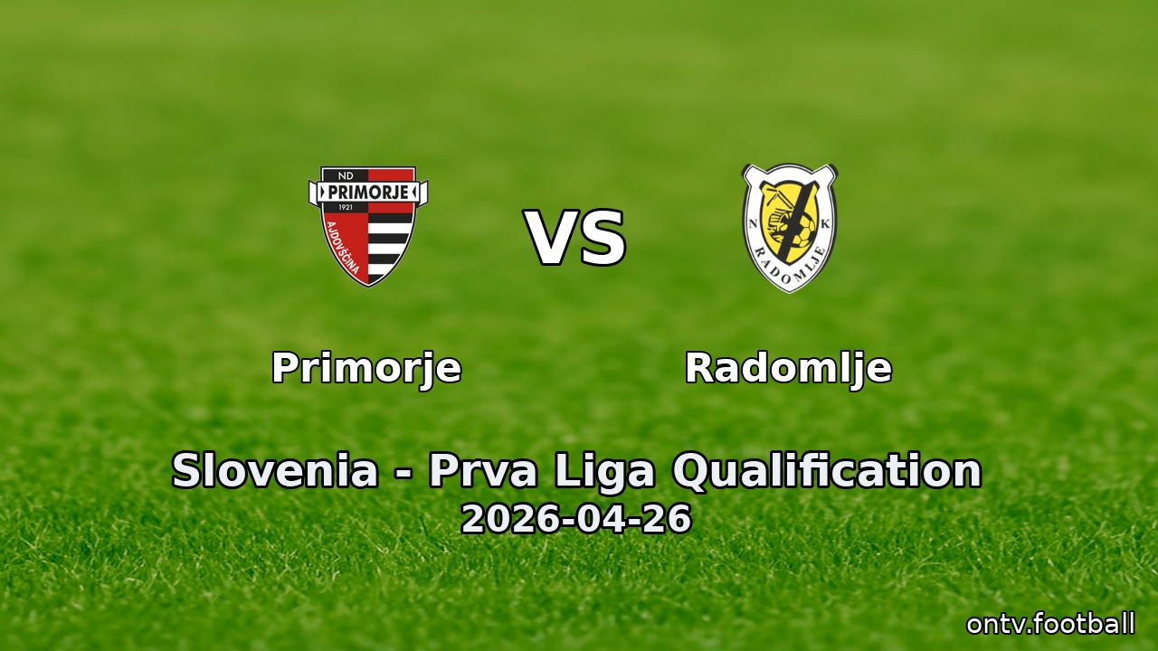 Primorje vs Radomlje
