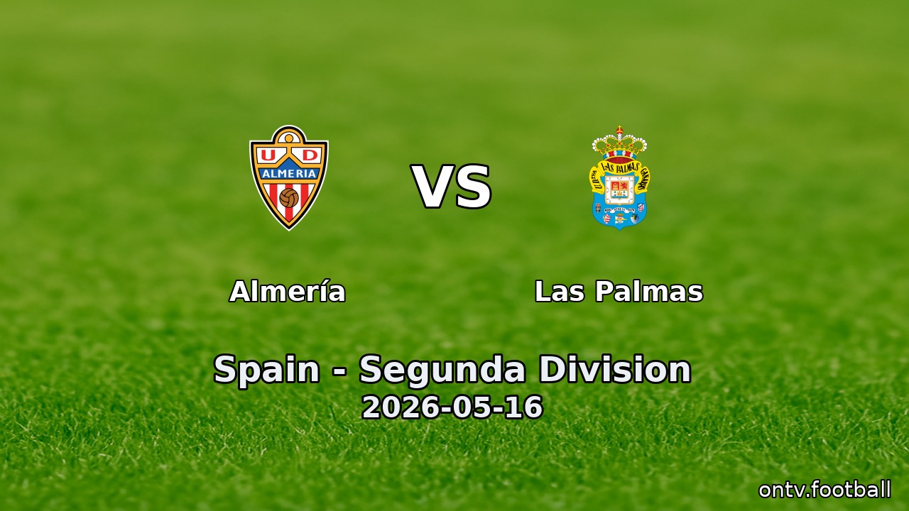 Almería vs Las Palmas