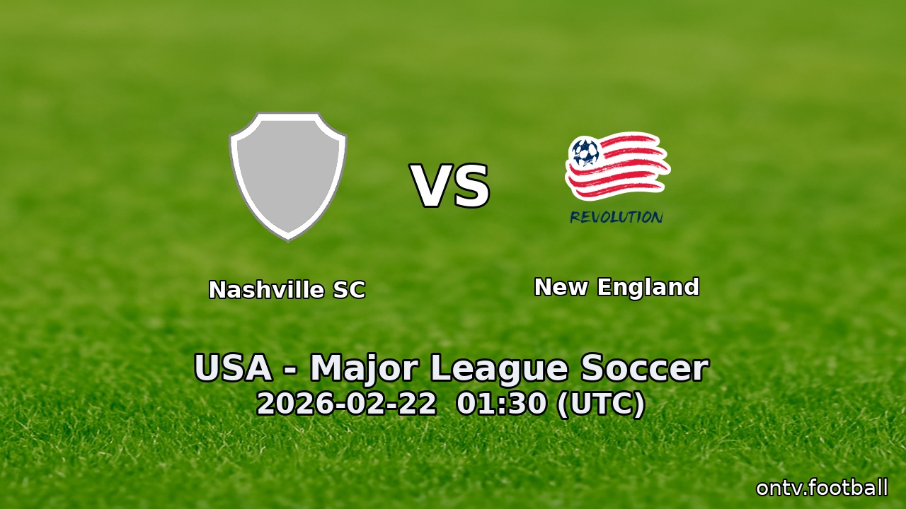 Nashville SC vs New England