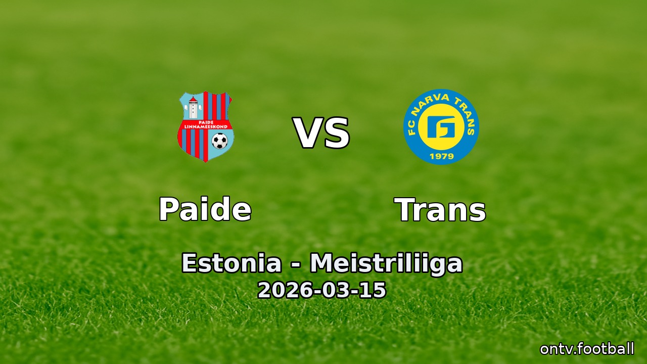 Paide vs Trans