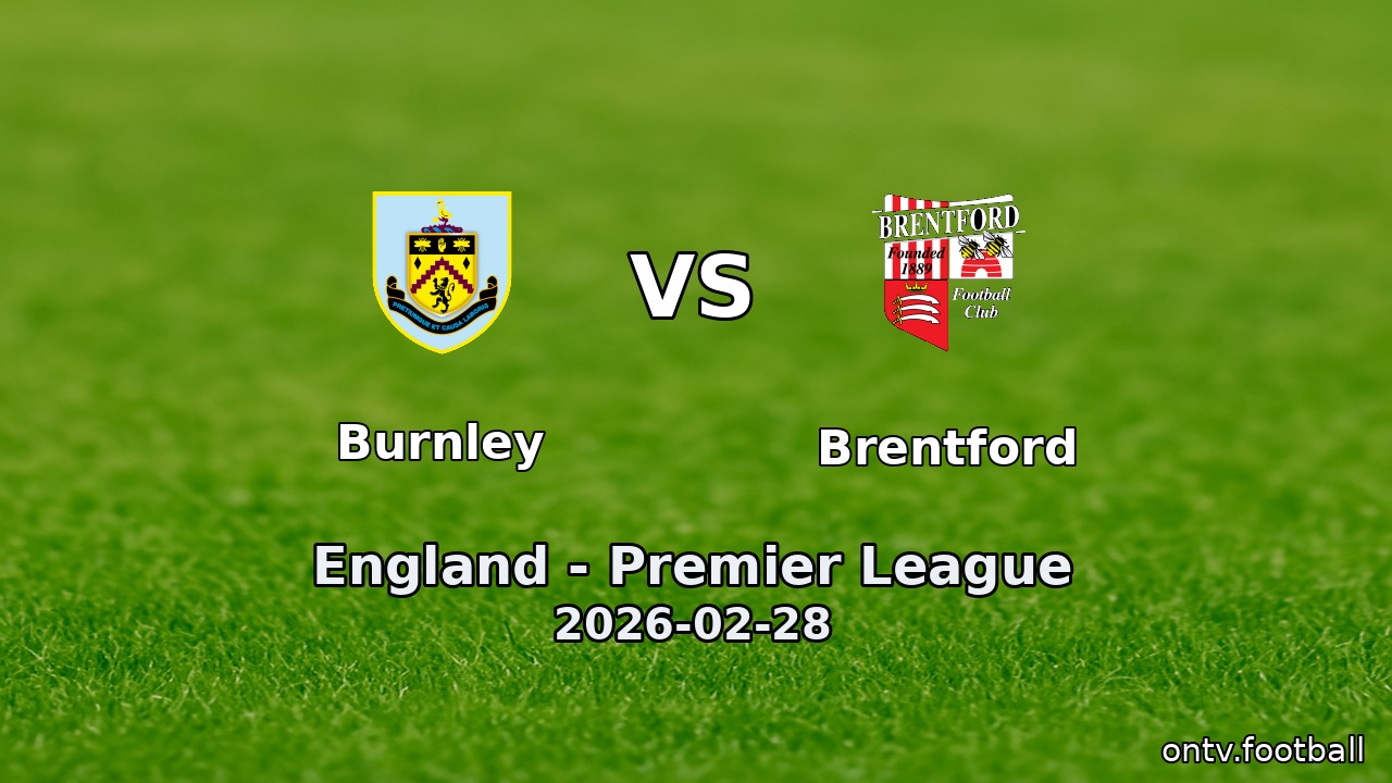 Burnley vs Brentford