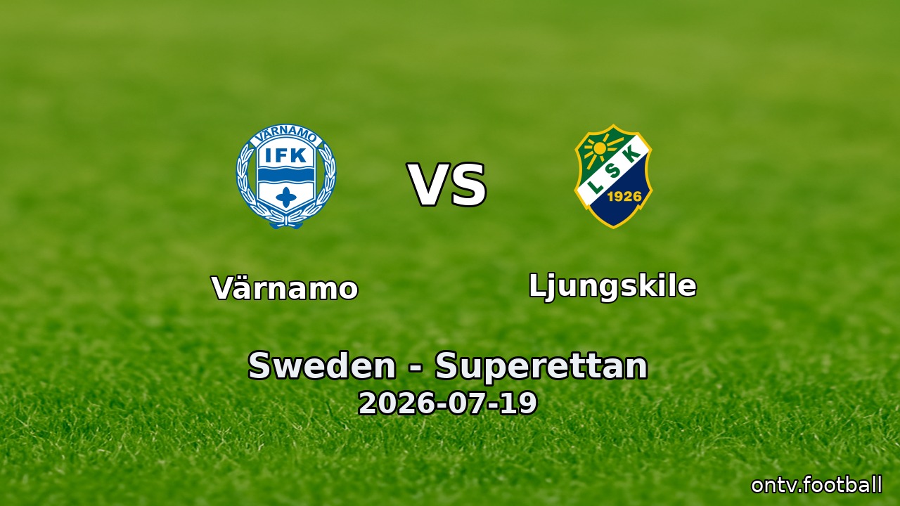 Värnamo vs Ljungskile