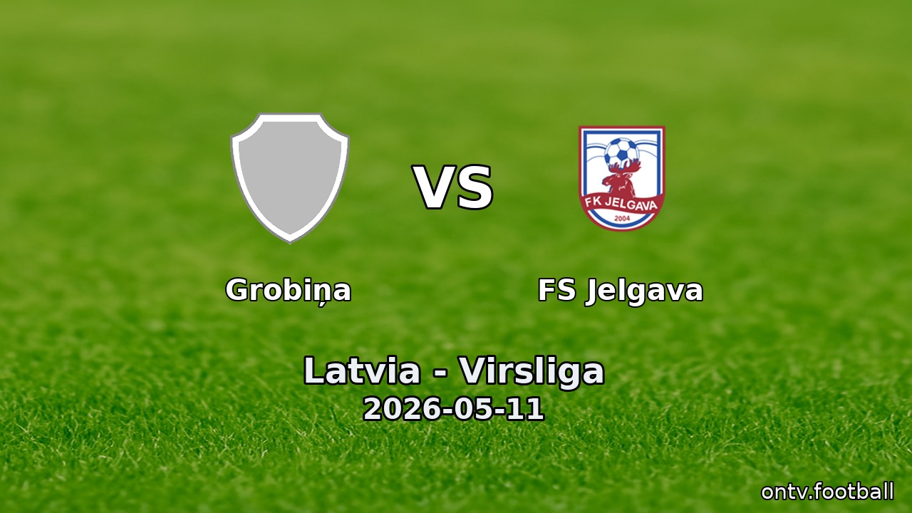 Grobiņa vs FS Jelgava