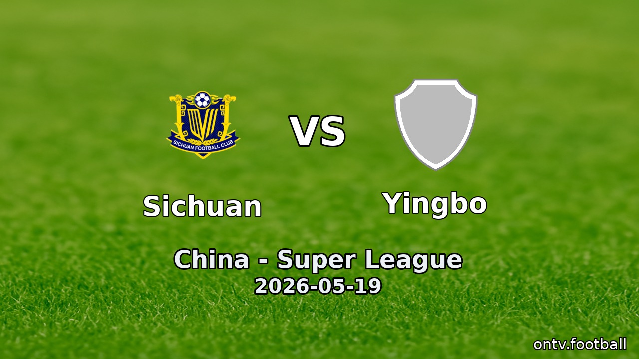 Sichuan vs Yingbo