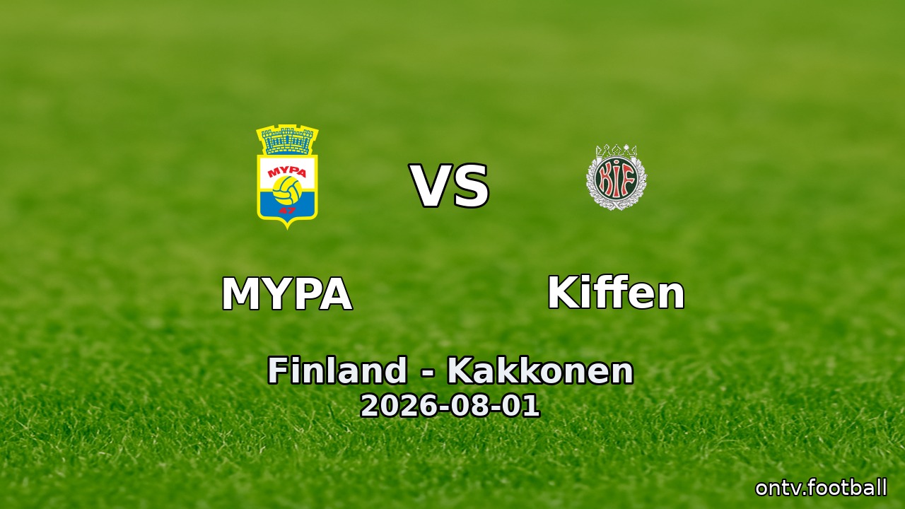 MYPA vs Kiffen
