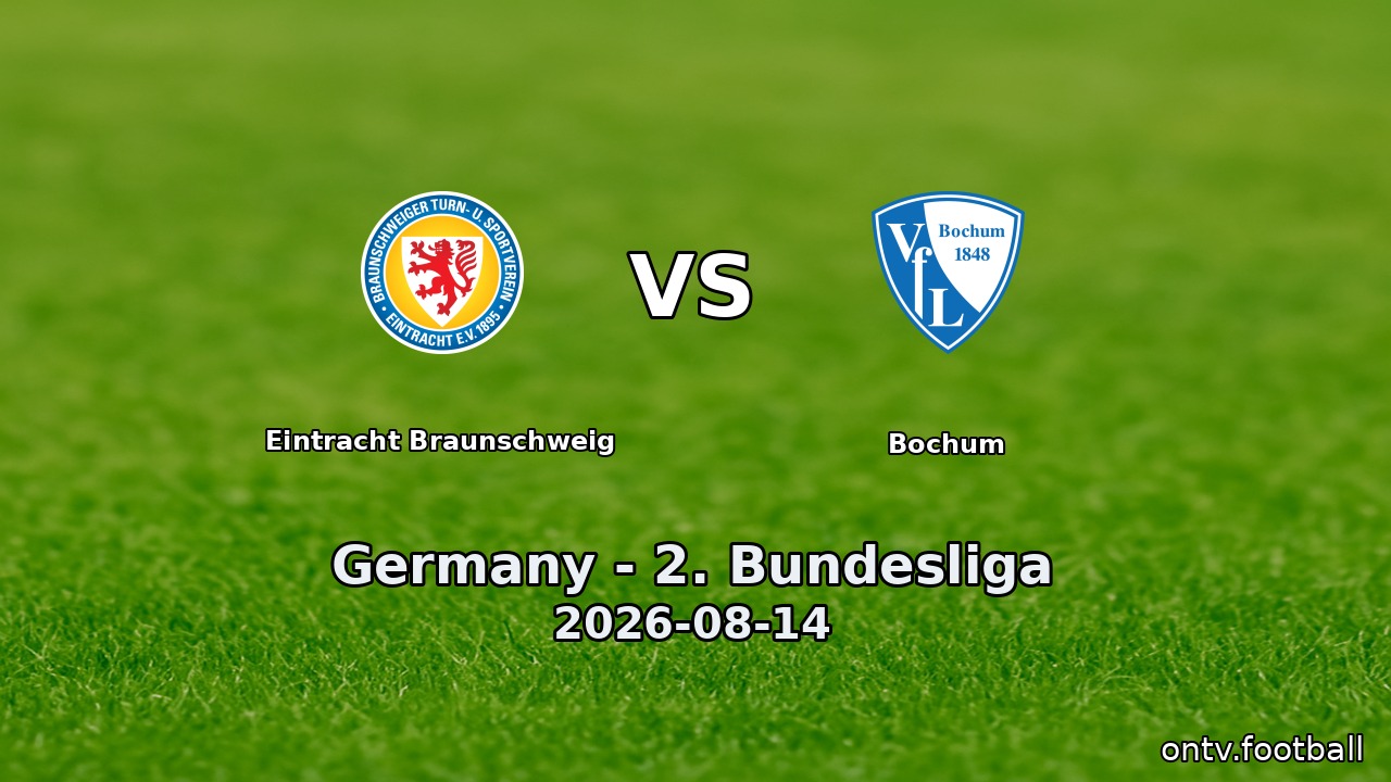 Eintracht Braunschweig vs Bochum