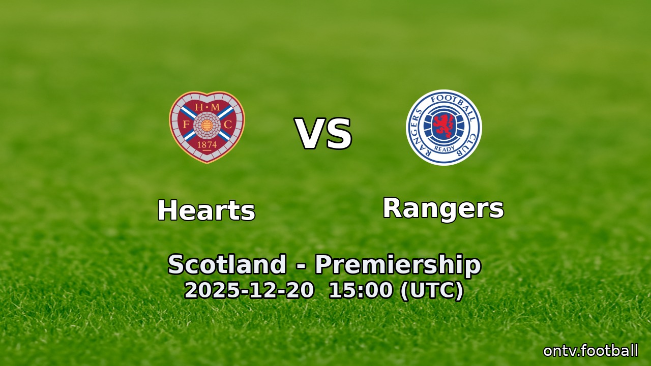 Hearts vs Rangers