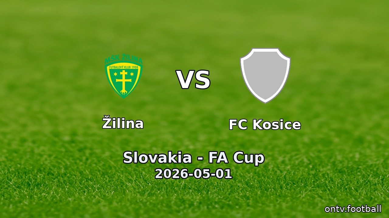 Žilina vs FC Kosice