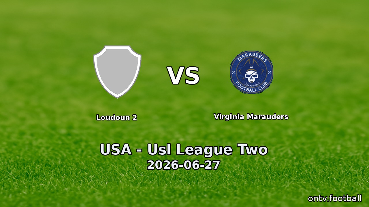 Loudoun 2 vs Virginia Marauders