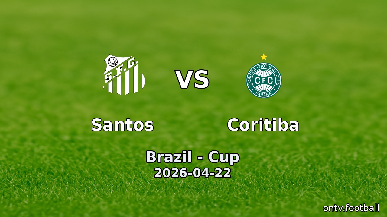 Santos vs Coritiba