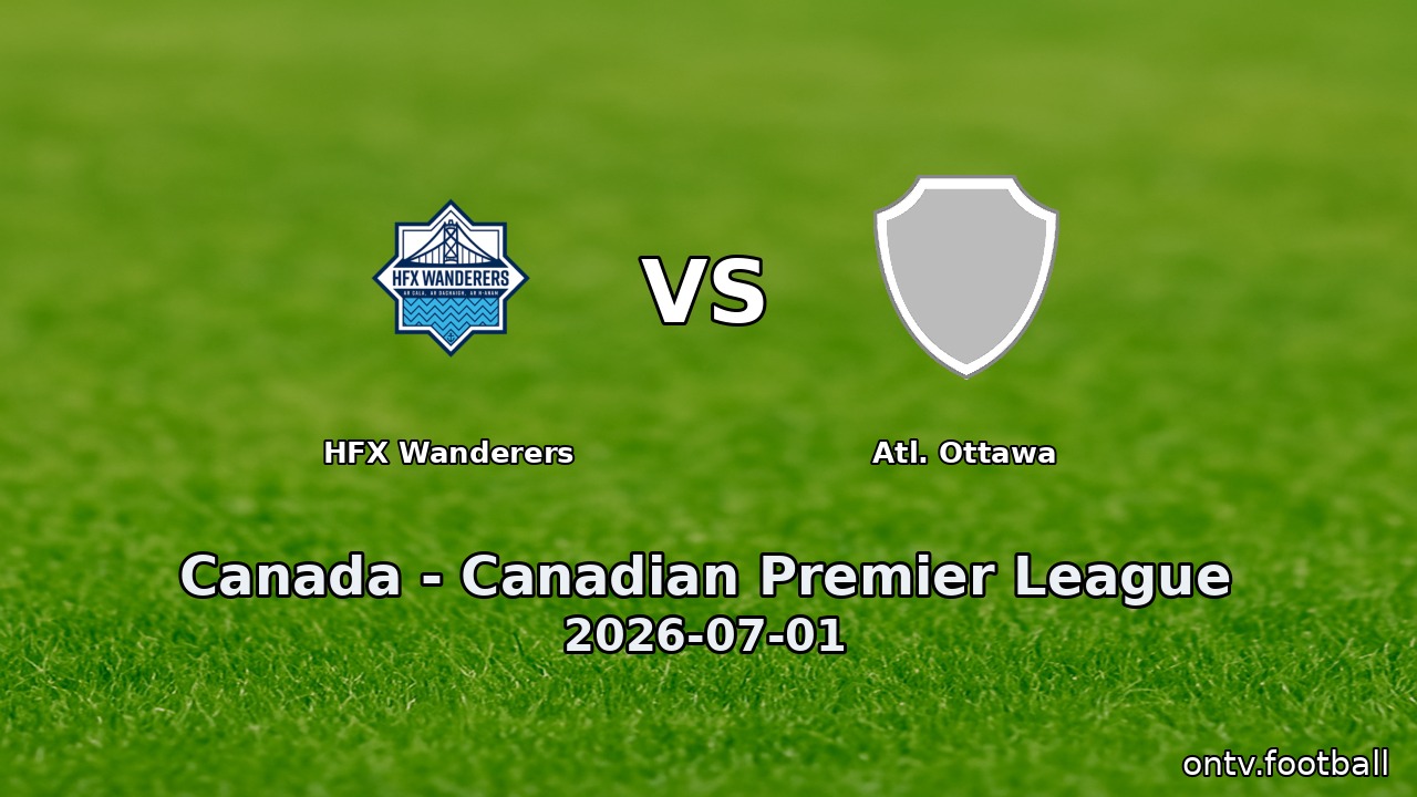HFX Wanderers vs Atl. Ottawa