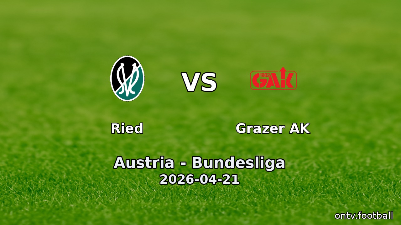 Ried vs Grazer AK