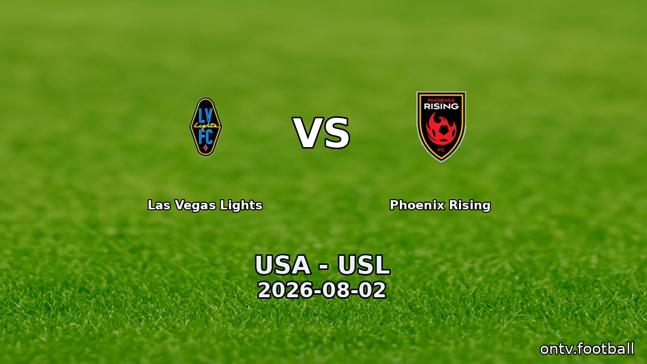 Las Vegas Lights vs Phoenix Rising