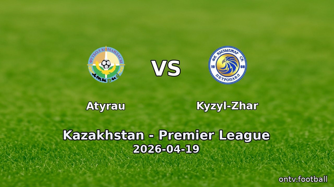 Atyrau vs Kyzyl-Zhar