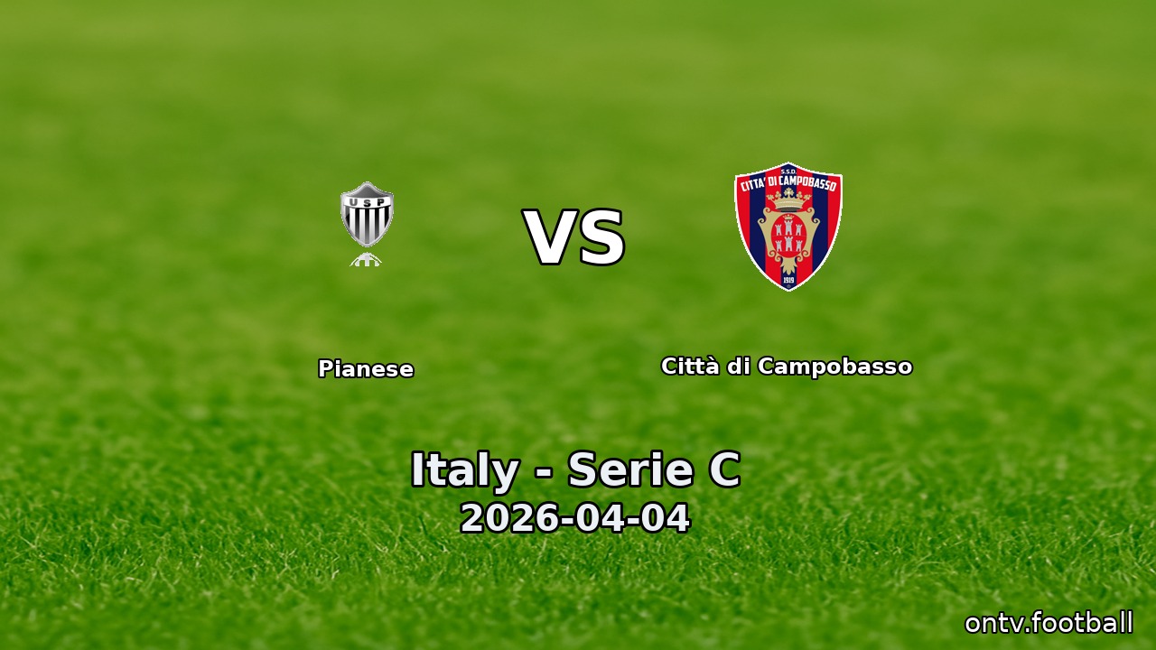Pianese vs Città di Campobasso