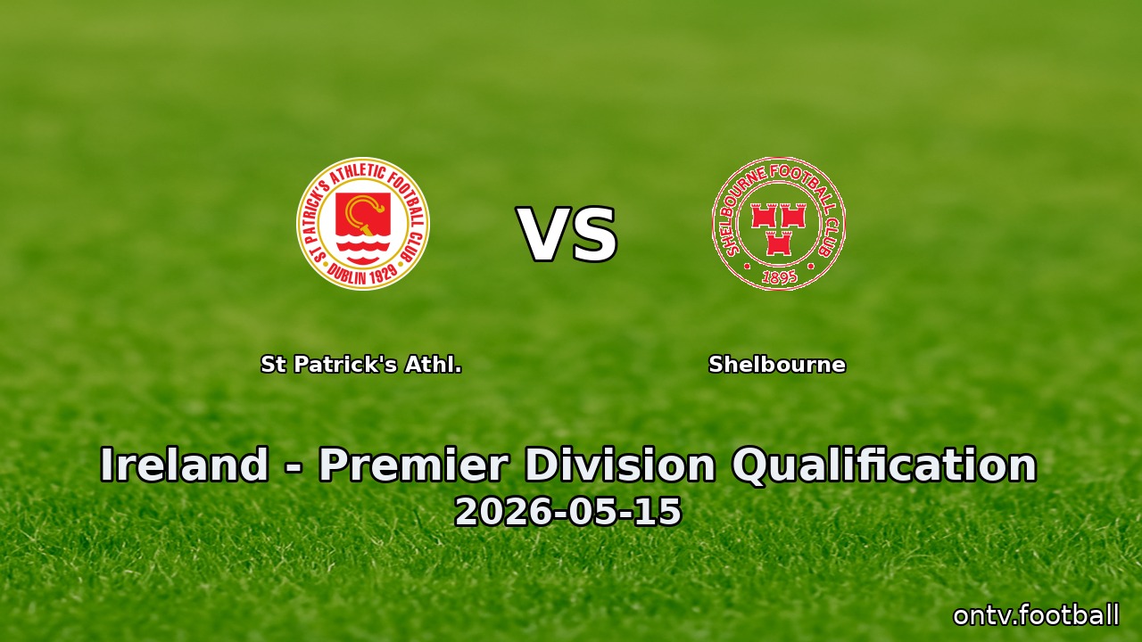 St Patrick's Athl. vs Shelbourne