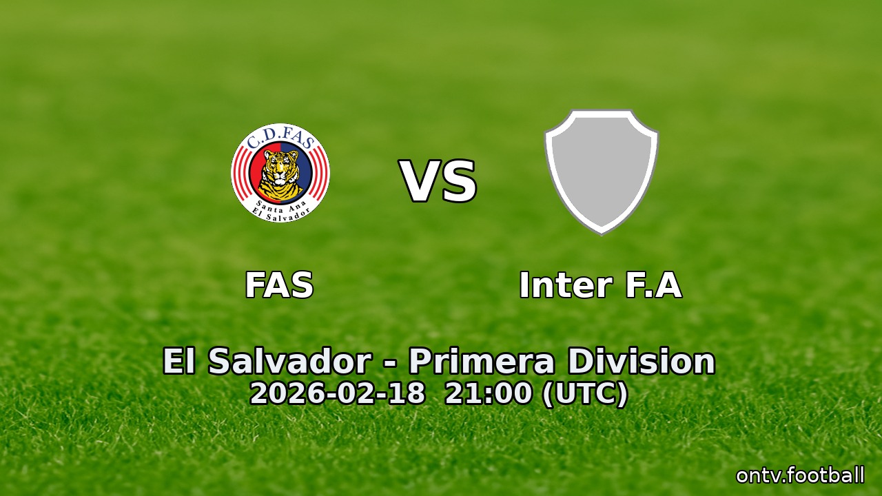 FAS vs Inter F.A