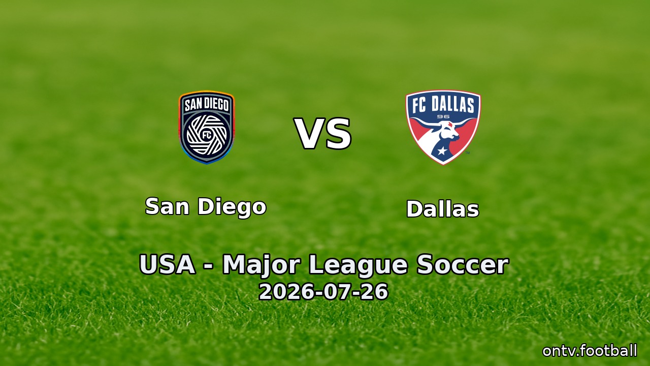 San Diego vs Dallas