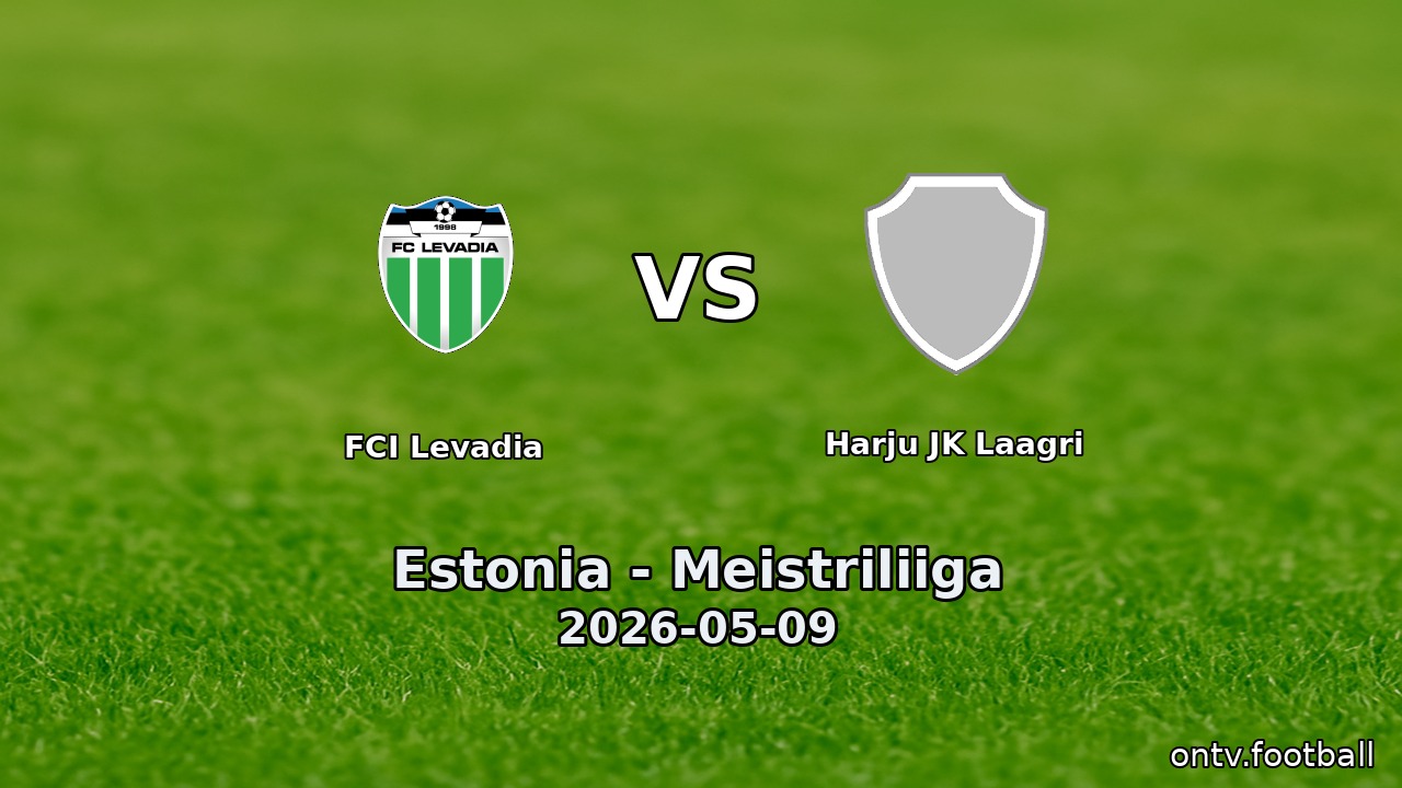 FCI Levadia vs Harju JK Laagri