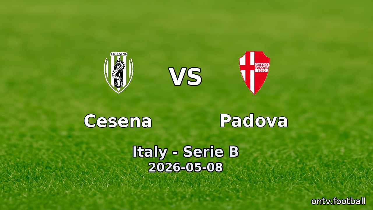 Cesena vs Padova