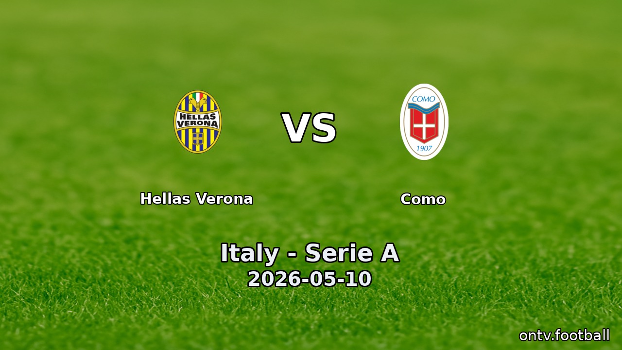 Hellas Verona vs Como