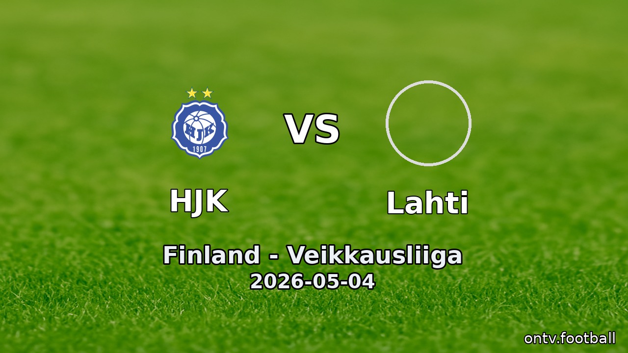 HJK vs Lahti