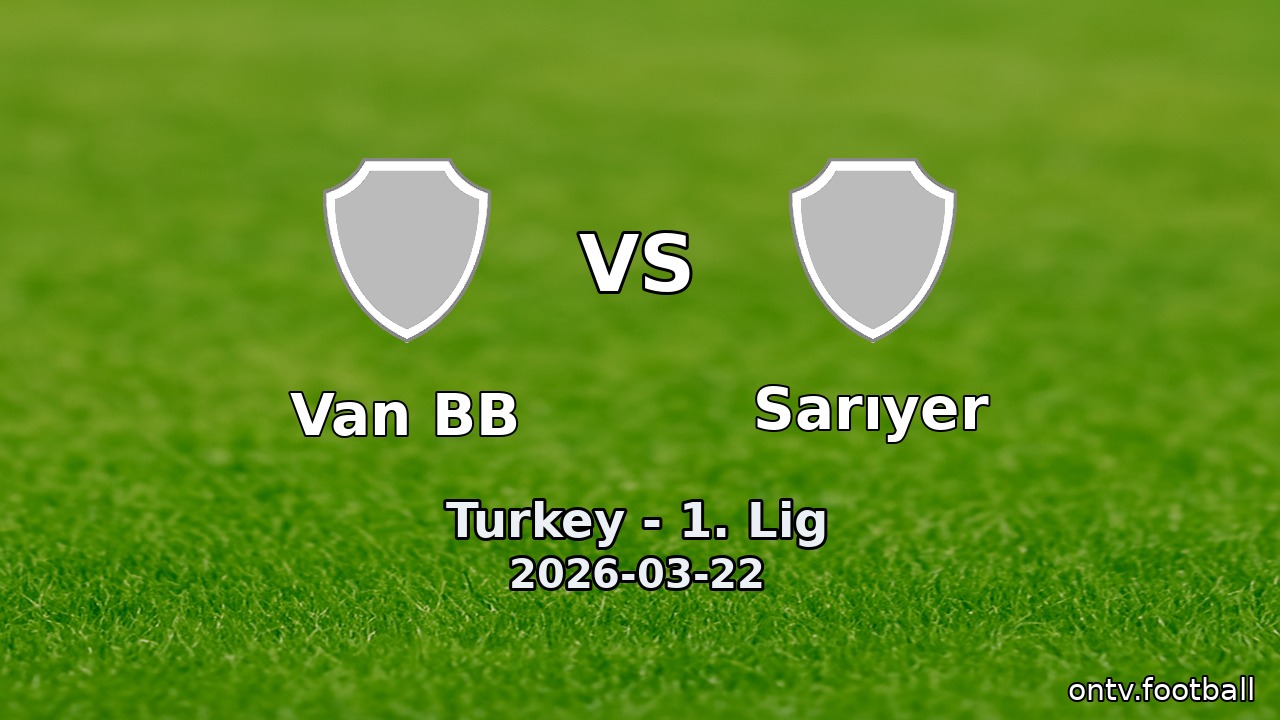 Van BB vs Sarıyer