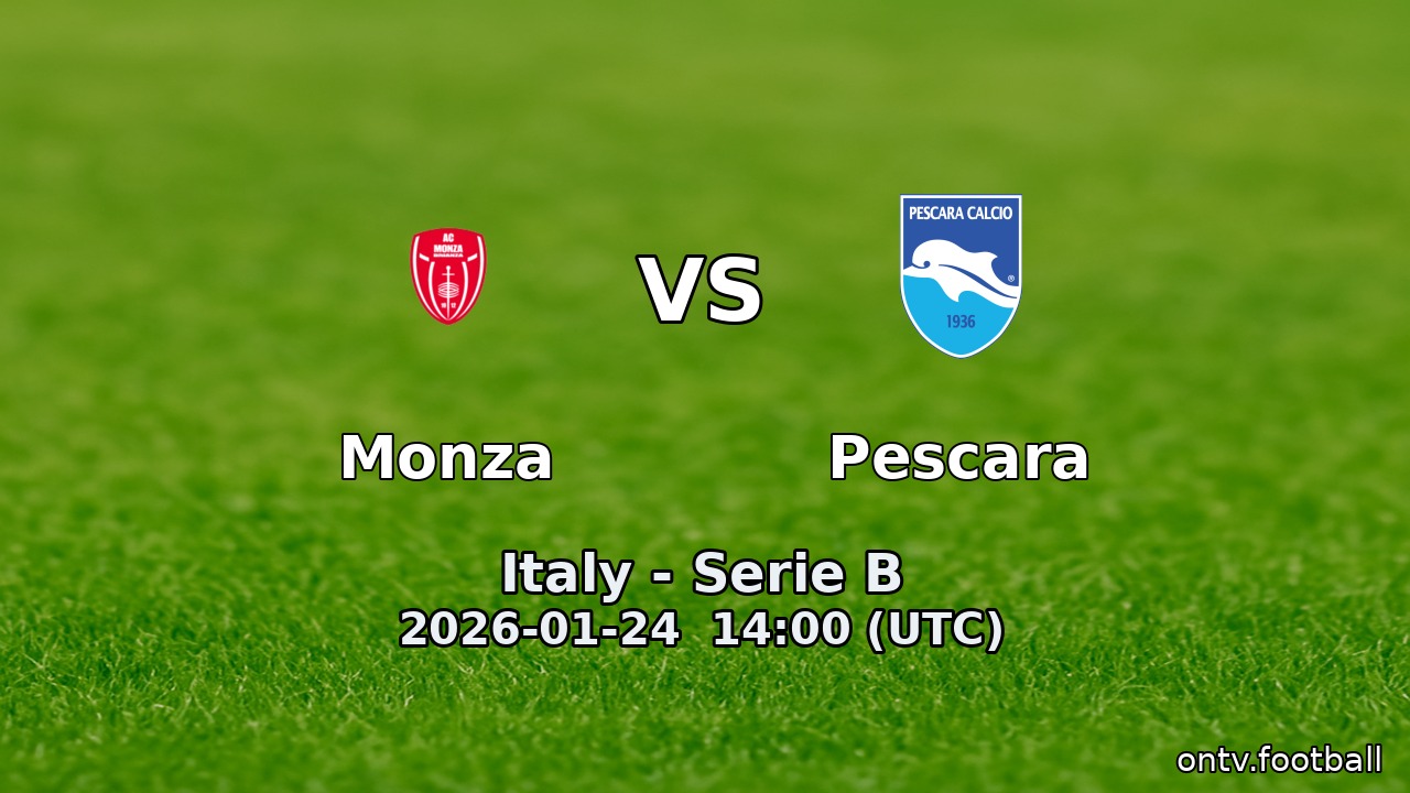 Monza vs Pescara