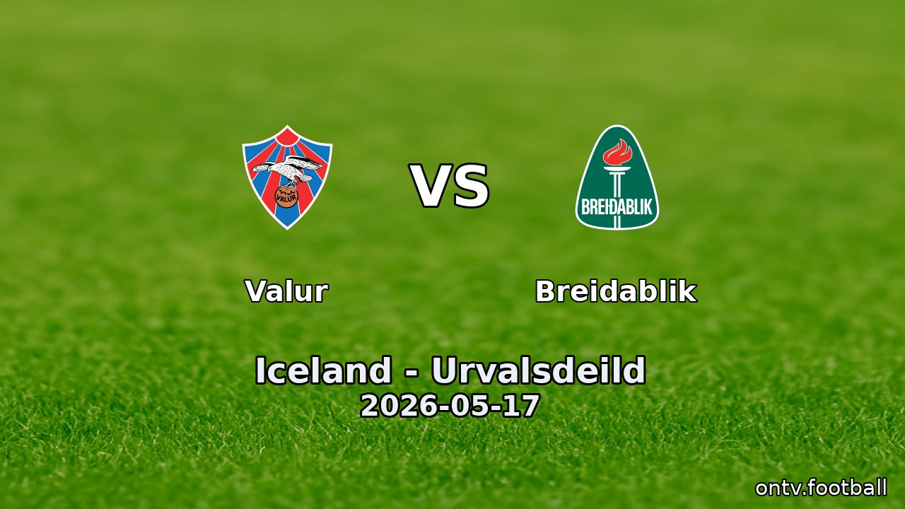 Valur vs Breidablik