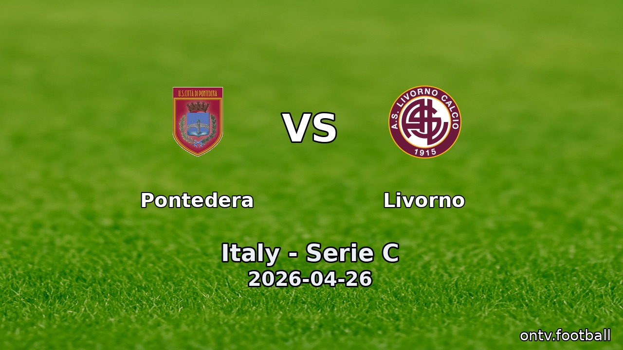 Pontedera vs Livorno