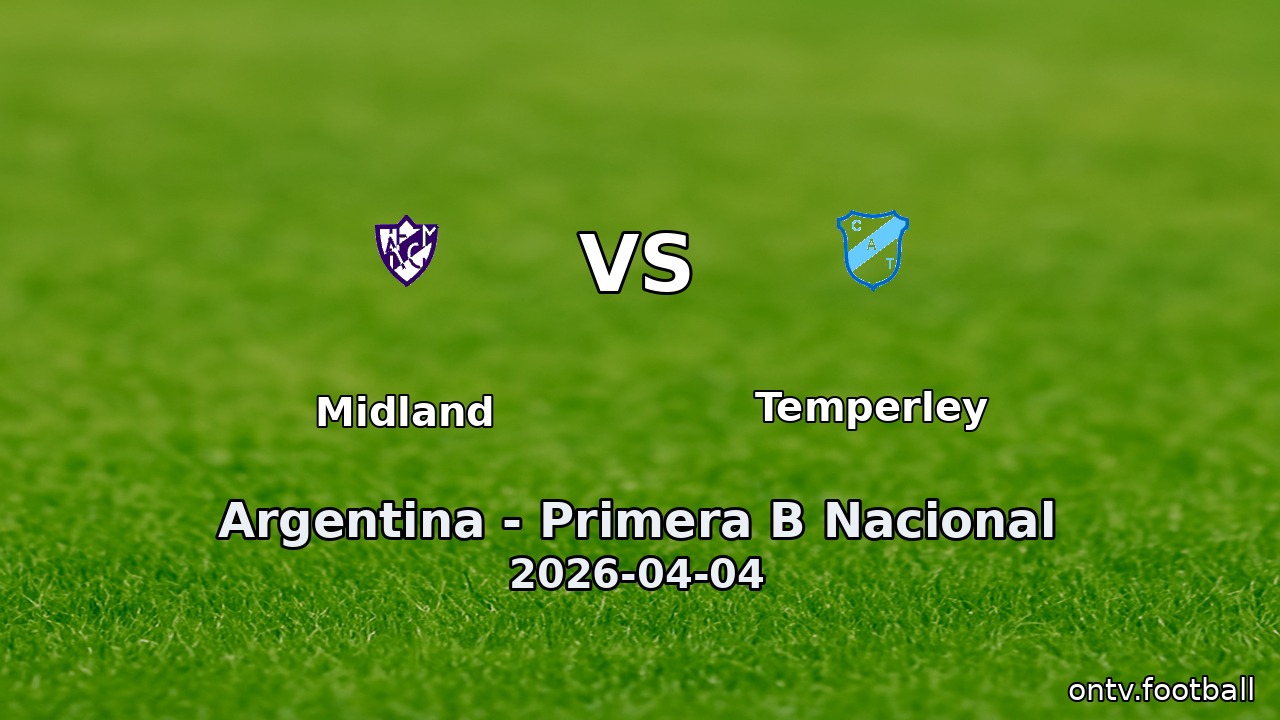 Midland vs Temperley
