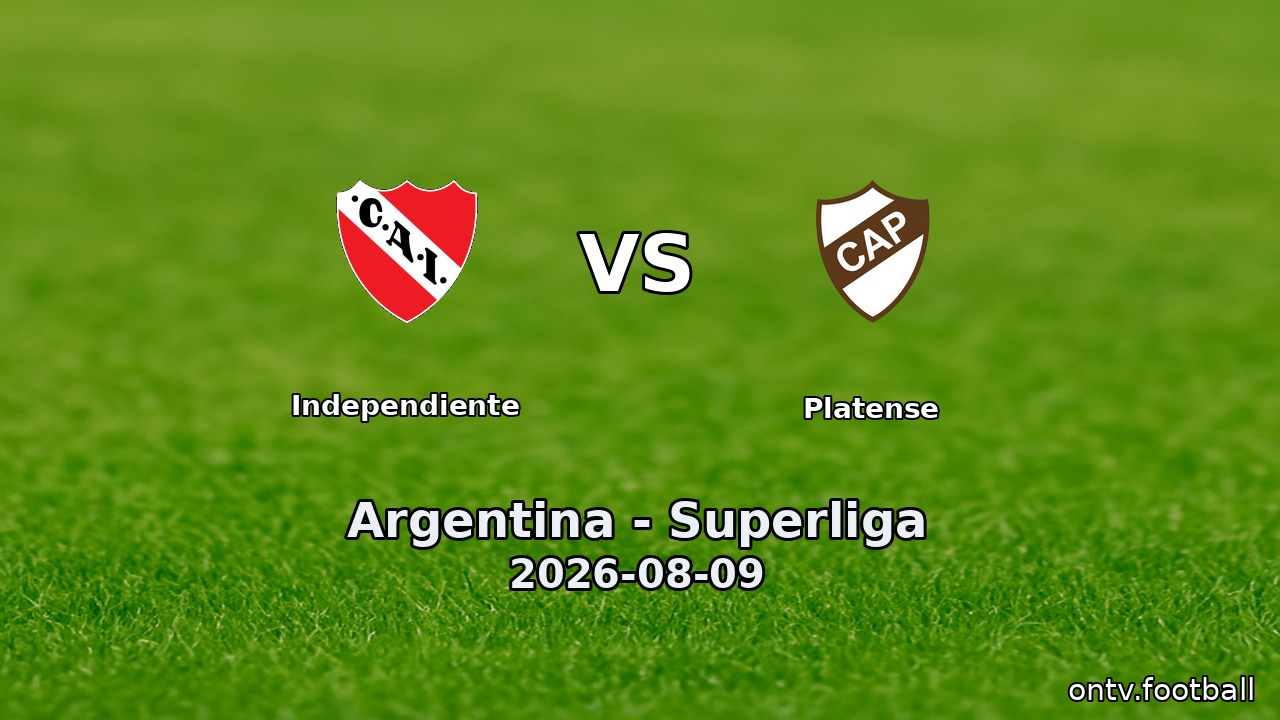 Independiente vs Platense