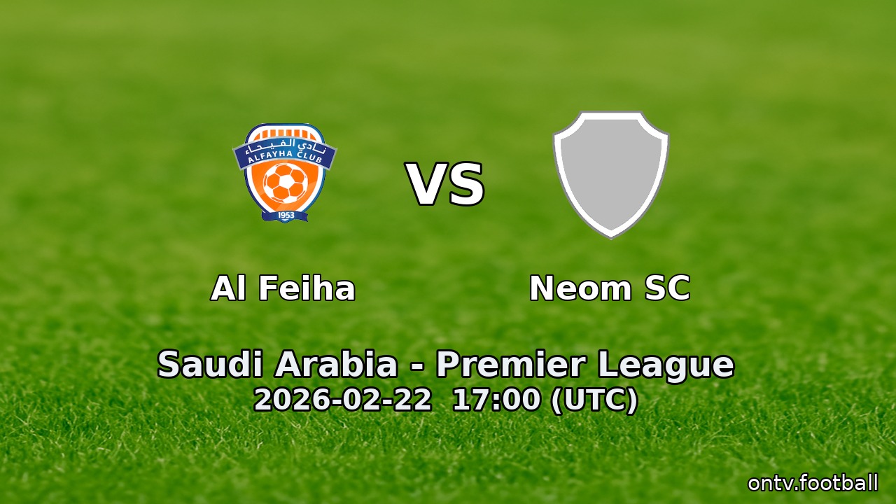 Al Feiha vs Neom SC