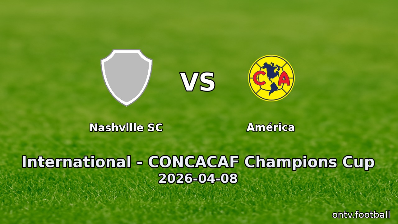 Nashville SC vs América