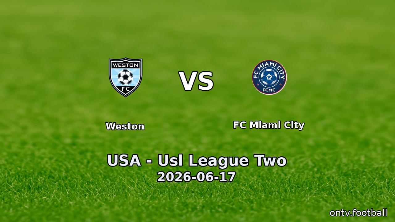 Weston vs FC Miami City