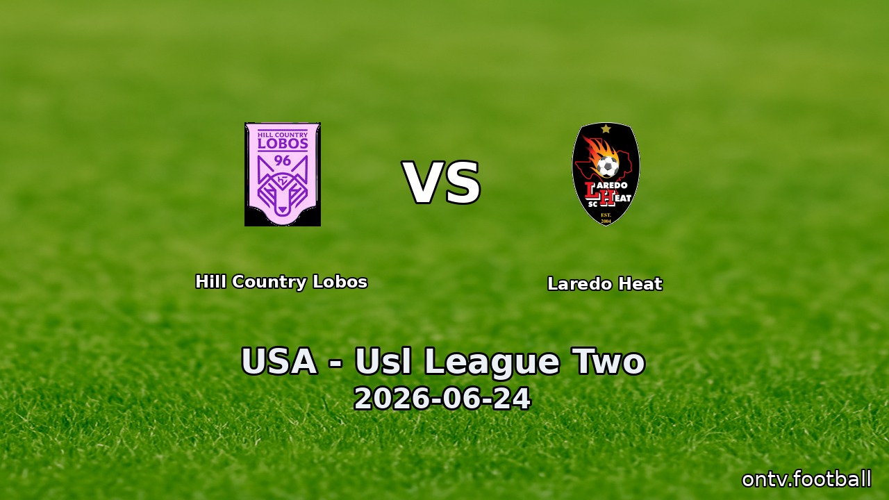 Hill Country Lobos vs Laredo Heat
