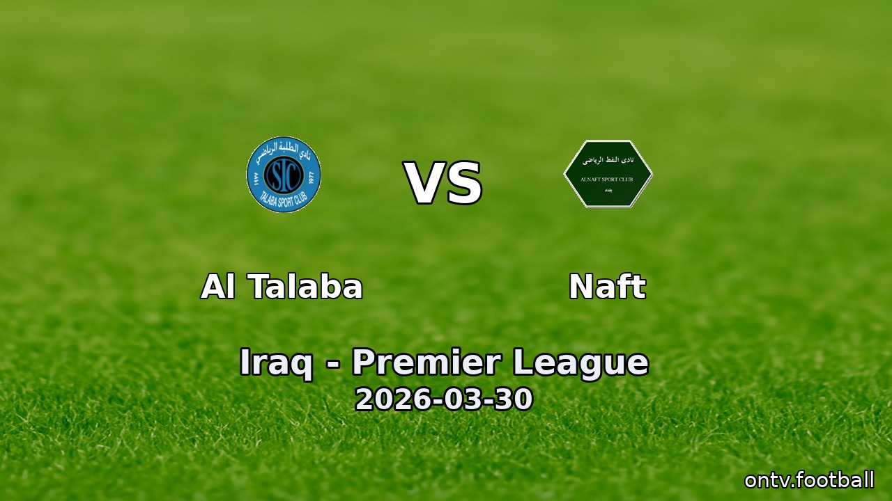 Al Talaba vs Naft
