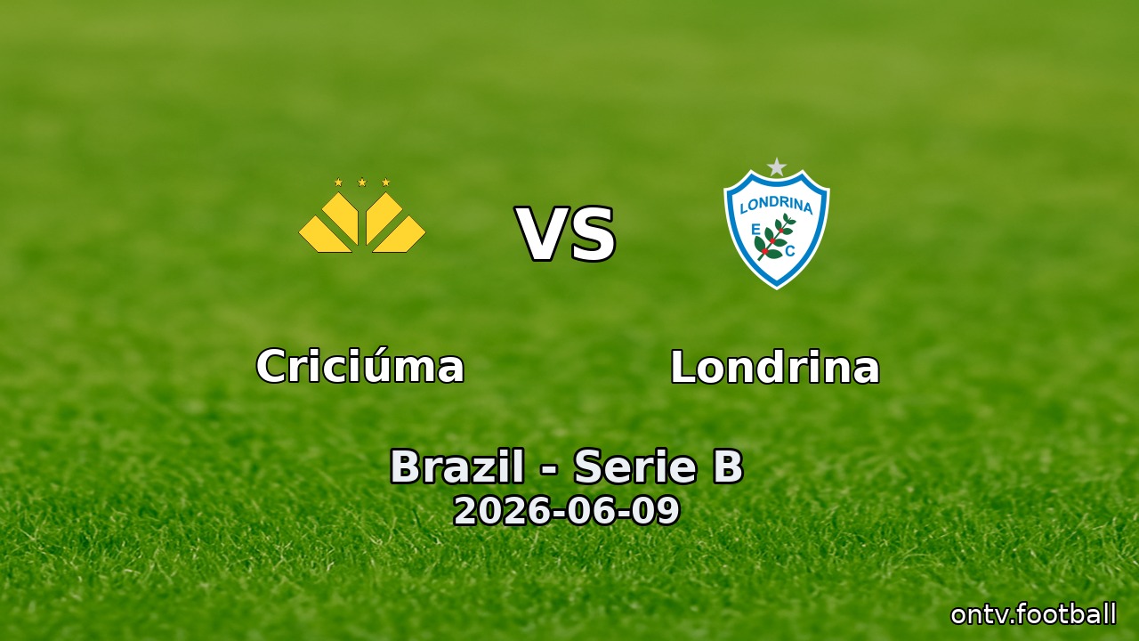 Criciúma vs Londrina