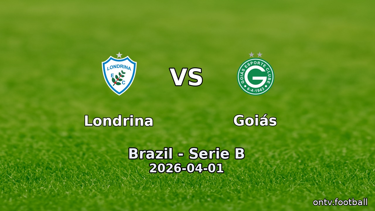 Londrina vs Goiás