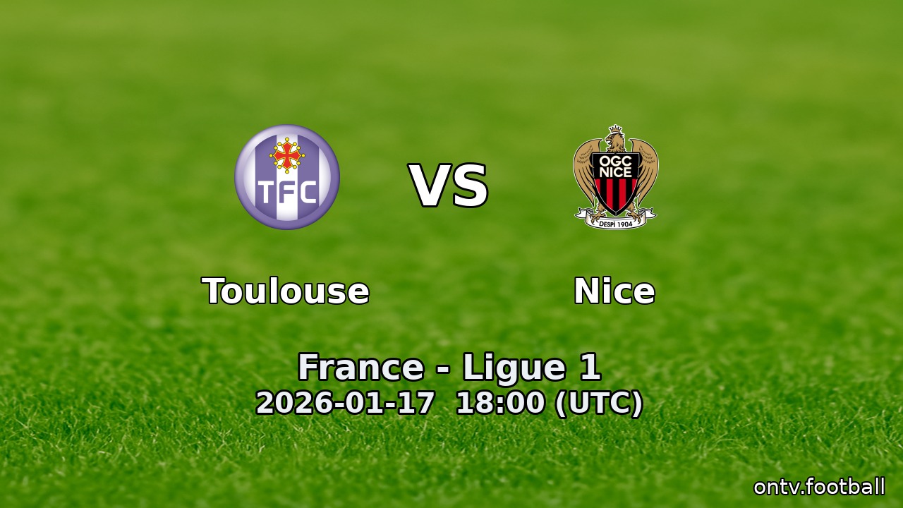 Toulouse vs Nice