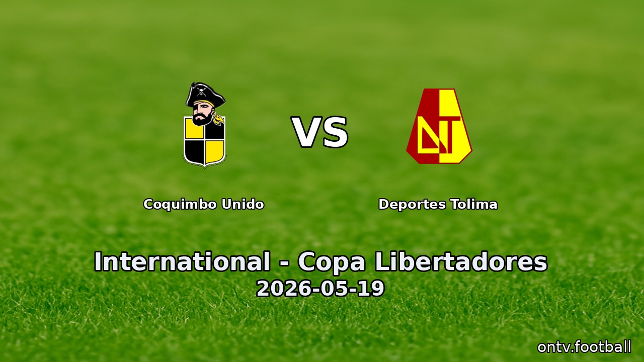 Coquimbo Unido vs Deportes Tolima
