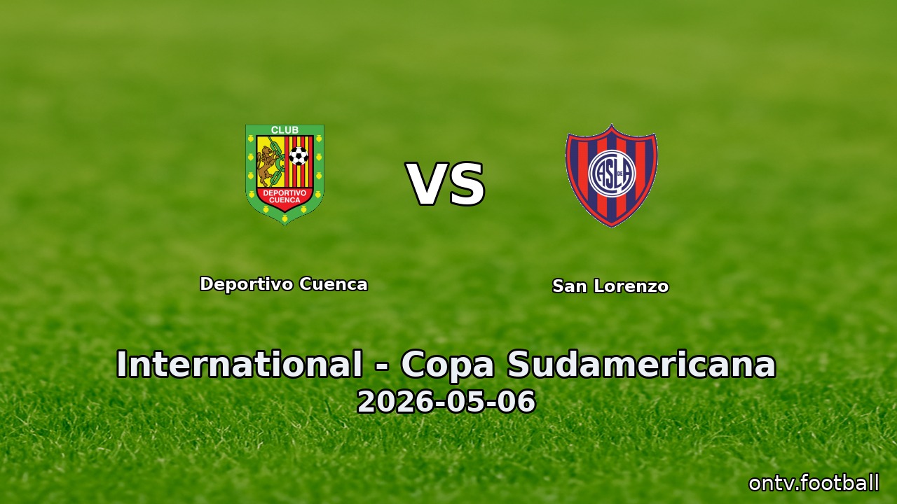 Deportivo Cuenca vs San Lorenzo