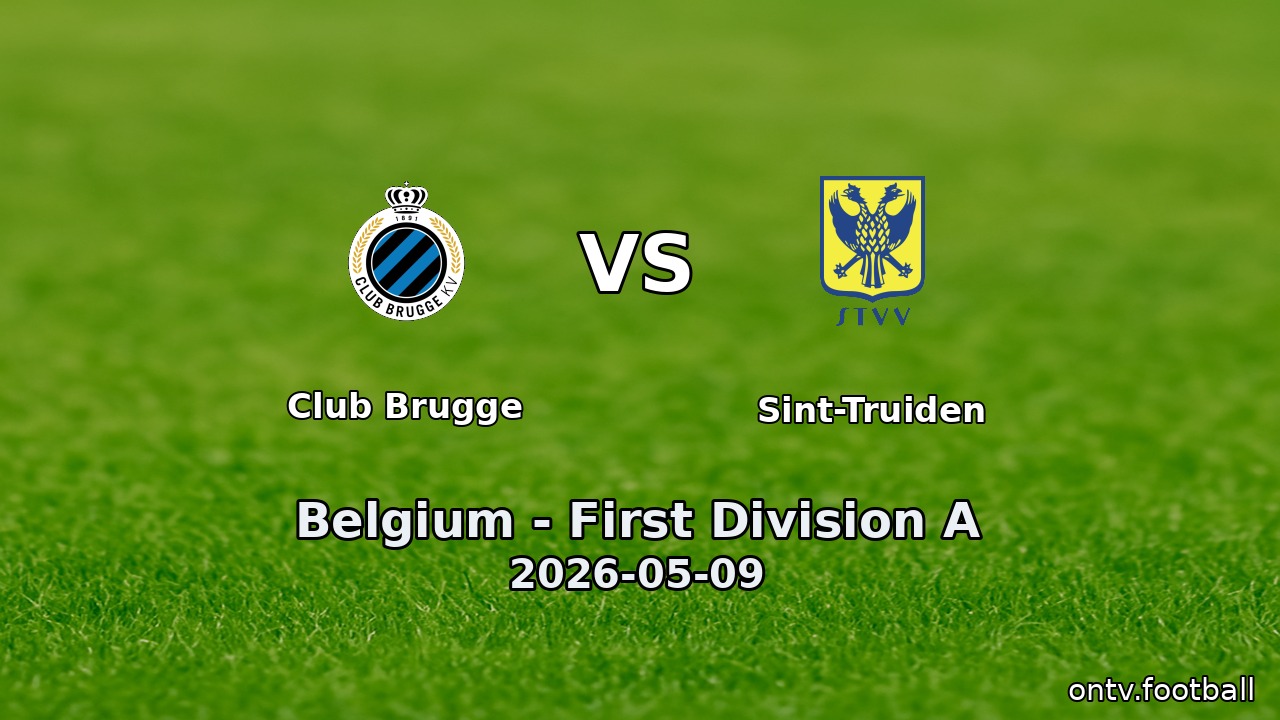 Club Brugge vs Sint-Truiden